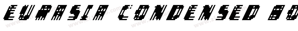 Eurasia Condensed Bold字体转换
